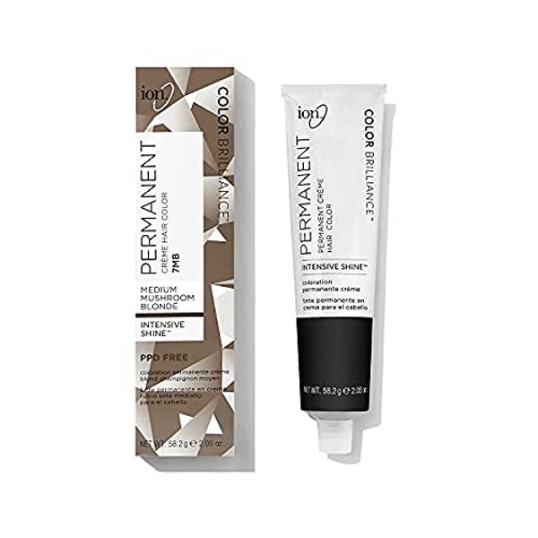 Ion 7MB Medium Mushroom Blonde Permanent Creme Hair Color 7MB Medium Mushroom Blonde
