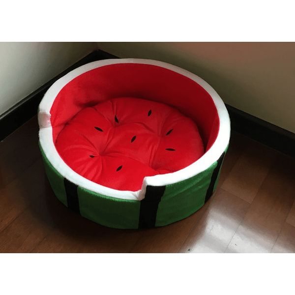 Juicy Oasis Pet Bed - Watermelon Bed / S