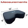 Pro-Row Rowing Machine Seat Cushion Pad Concept 2 Non Slip Memory Foam Rower