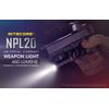 Nitecore Piston Rail Mount Light NPL20-460 Lumen - Battery Included