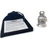 Bravo Bells Rose Diamond Bell - Biker Bell Accessory or Key Chain,