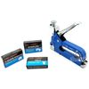 NEW 3 WAY STAPLER STAPLE GUN KIT  - Upholstery Wood Ceiling  - Case