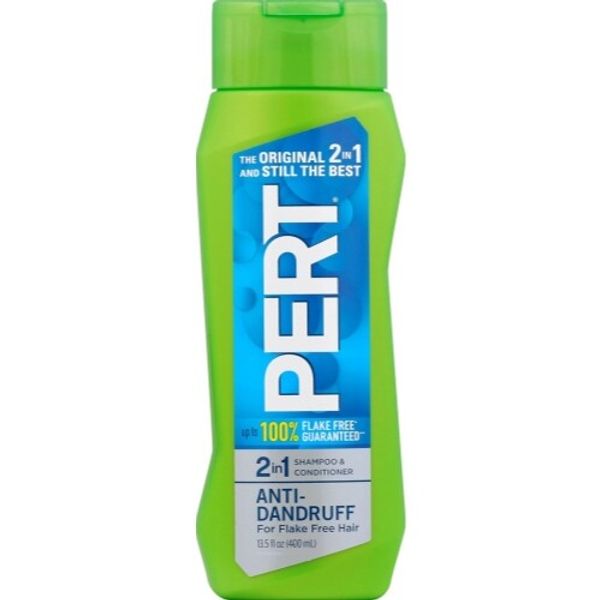 4 Pack Pert Plus 2 In 1 Anti Dandruff Shampoo & Conditioner 13.5 Oz Each