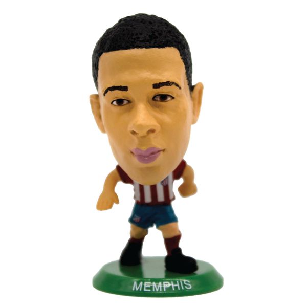 SoccerStarz SOC1653 Atletico Madrid Memphis Depay Mini Football Figurine