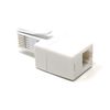 Maincore BT Plug to RJ11 Socket Crossover Telephone Modem Cable Adapter, Converter