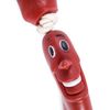 Petface Sausage On A Rope Dog Toy, Red