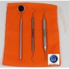 Dental Tartar Scraper and Remover Set with Storage Pouch