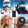 PATIKIL Ski Goggle Bag, Soft Microfiber Pouch Protective Storage Case Sleeve with Drawstring for Snow Goggles, Camera Lenses
