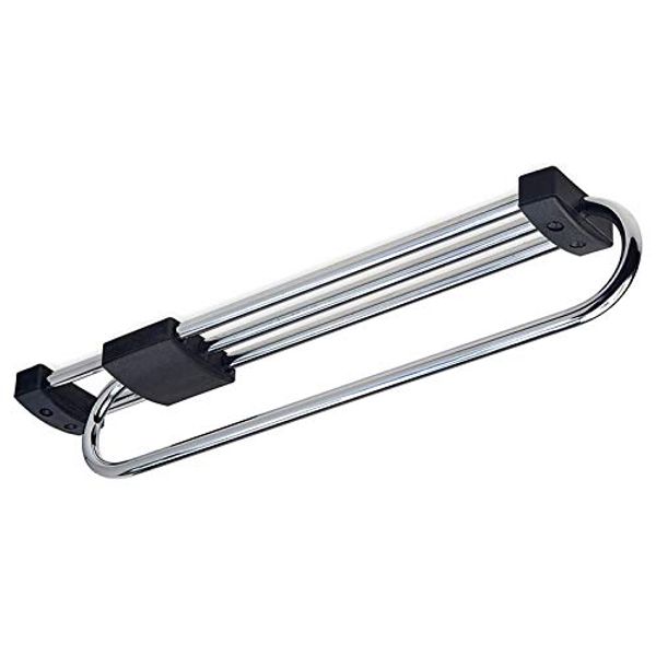 HEAVY DUTY PULL OUT TOWEL/WARDROBE RAIL 450mm