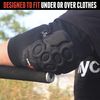 Triple Eight Covert Elbow Pads, Black, Small (62106)