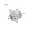 DC 12V Gear Motor High Torque Slow Speed Micro Electric Motor Gearbox 3 RPM 4mm Shaft Diameter