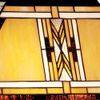 Robert Louis Tiffany Walnut Mission Collection Rustic Table Lamp with Nightlight 27" Tall Wood Base Tiffany Style Antique Stained Art Glass Shade for Living Room Bedroom House Bedside Nightstand