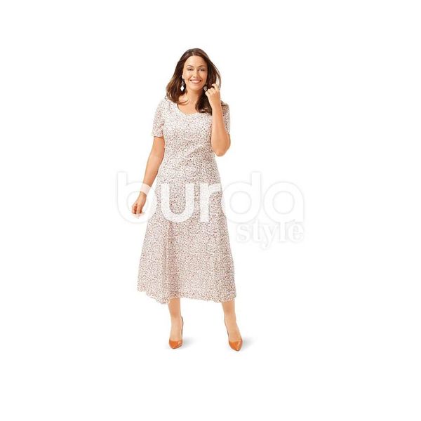 Burda Style Sewing Pattern B6680 Women's Dress