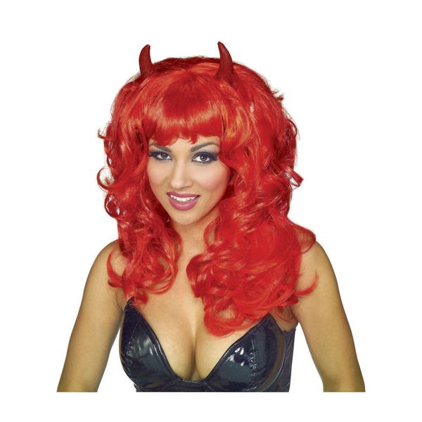 Fabulous Devil Wig Red