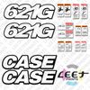 Fits Case 621G Decal Kit Wheel Loader Replacement Stickers 
