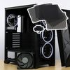 10PCS 80mm PVC Computer PC Case Fan Filter Case Cover Filter Mesh with 40 Screws