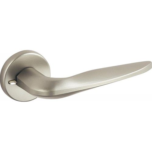 Panasonic Veritis MJE2HA12ST Interior Door Lever Handle A1 Type Partition Lock, Satin Silver Color (Painted)