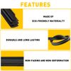 4PCS 28" AUTO CAR BUS RUBBER WINDSHIELD FRAMELESS WIPER UNIVERSAL BLADE REFILLS