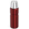 Thermos Stainless King Flask, Red, , Cranberry Red, 0.47 L