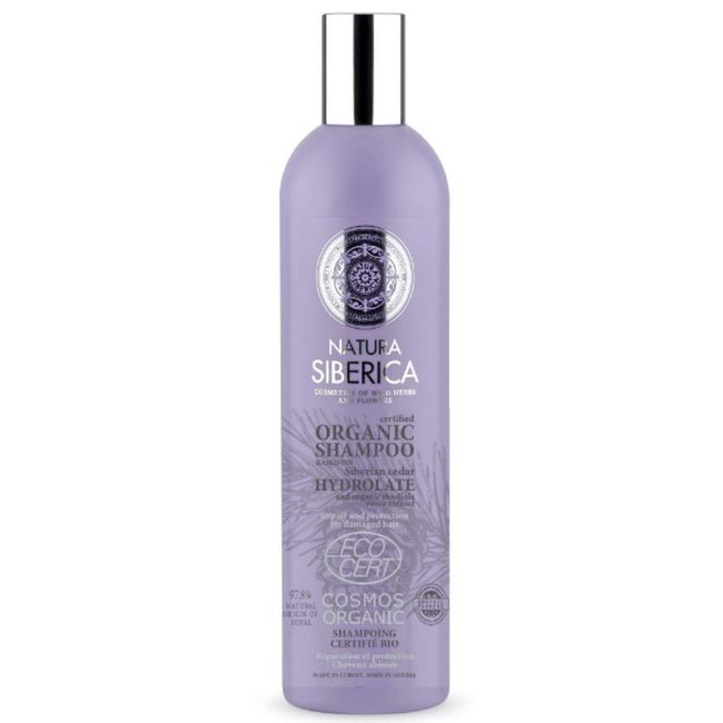 Natura Siberica Repair and Protection Shampoo for Damaged Hair, 400 ml