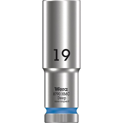Wera 05004559001 Deep Socket HMC 8790 1/2" 0.7 x 3.3 inches (19 x 83 mm)