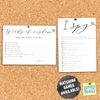 I Spy Camera Selfie Game - 10 Pack - Wedding Cards - Minimalist