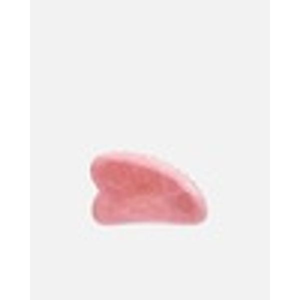 3D rose guartz gua sha