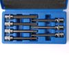 7pc 110mm Length  Hex Bit Set | SAE Standard 3/8" Drive Allen Socket Kit