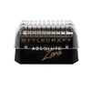 StyleCraft Absolute Zero Professional Finishing Foil Shaver with Built-in Retractable Trimmer Black