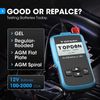TOPDON 12V Car Load Battery Tester Digital Analyzer Tester LCD Screen