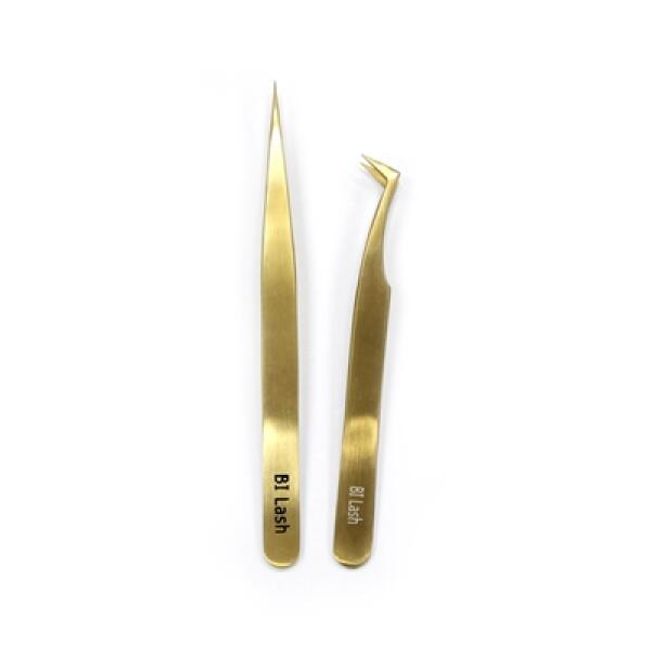 Artbox/US&U Earth&U eyelash extension tweezers 2-piece set collection