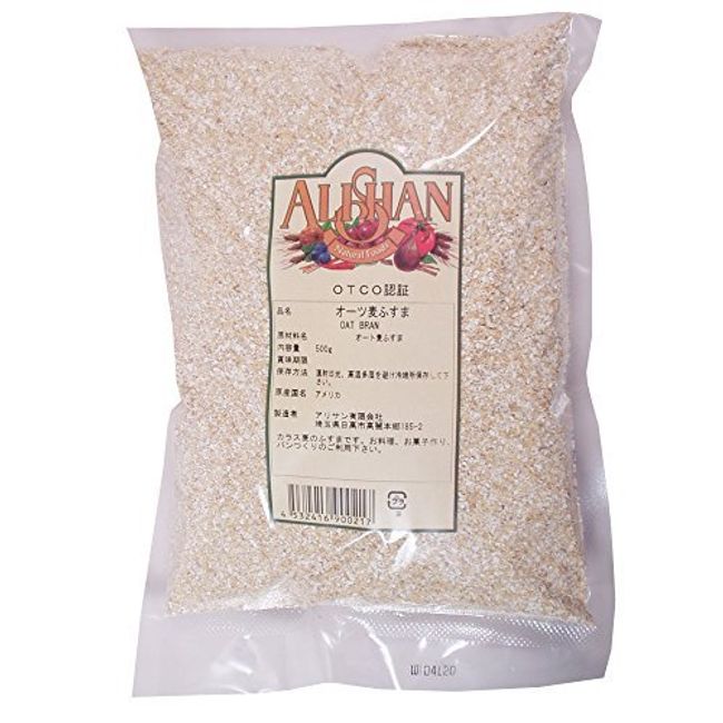 Alishan Oat Bran, 17.6 oz (500 g) x 2 Sets