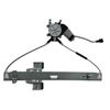 TRQ Power Window Regulator w/ Motor Front Pair Set for Raider Dakota Pickup