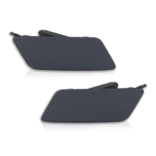 CROSSDESIGN Headlight Washer Nozzle Jet Cover Cap 2pcs Compatible with Land Rover Discovery Sport 2015-2019 LR061223, LR061225