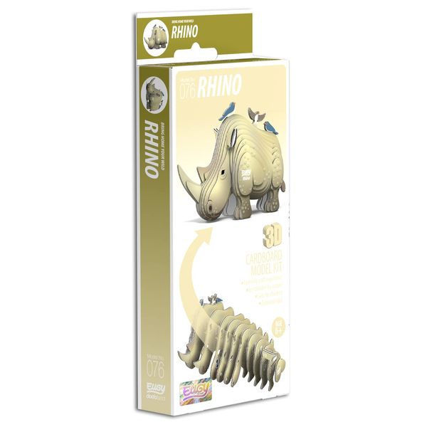 EUGY Rhino 3D Craft Kit