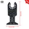 50Pcs Oscillating Tool Blades Multitool Universal Metal Wood Plastic Cutting Saw