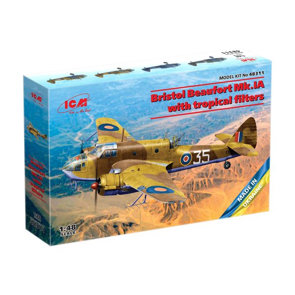 ICM 1:48 - Bristol Beaufort Mk.IA with Tropical Filter
