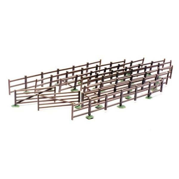 Dapol Model Railway Fences and Gates Plastic Kit - OO Scale 1/76