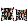 Cute Cartoon Kids Science Experiments STEM Throw Pillow