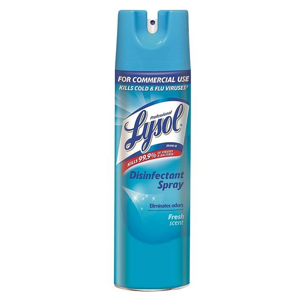 Professional Lysol Disinfectant Spray, Fresh, 19oz
