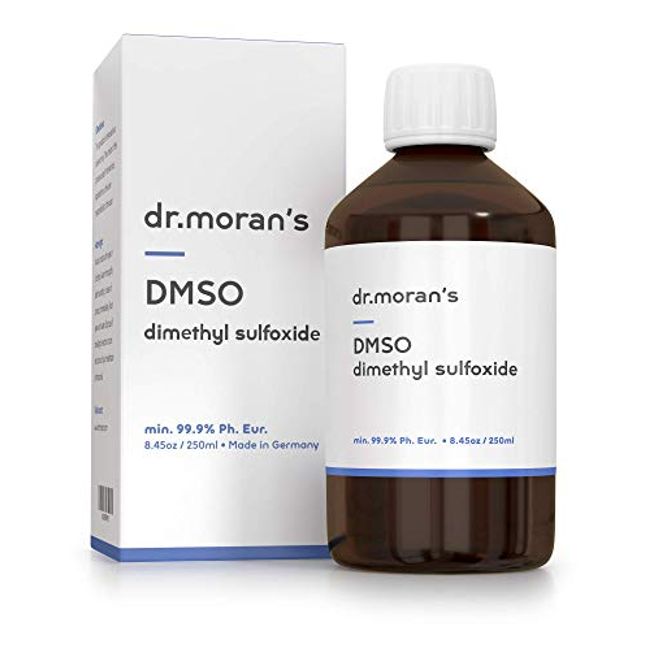 DMSO Pharmaceutical Grade 99.9% Ph. EUR. 8.45 fl oz - 250ml | Pure Liquid Dimethyl Sulfoxide Medical Grade in Amber Glass Bottle | Undiluted & Odourless | Made in Germany