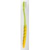 RADIUS Toddler Toothbrush and Toothpaste Bundle for Kids, 2 Pack Totz Plus Silky Soft Brush in White/Sapphire Blue and Green/Yellow and 1 Count Dragon Fruit Toothpaste, For Children 18 Months and Up