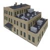 Walthers Cornerstone N Scale Model Roof Details Kit