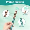Makeup Brush Set 11Pcs Eye Makeup Brushes Eyeshadow Concealer Eyeliner Brow B...