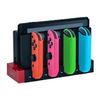 Mcbazel 4 in 1 Joy-Con Charging Dock for N-Switch & Switch OLED Models, Switch Controller Charging Station with LED Indicator, USB Powered, USB 2.0, Switch Joy Con Charging Dock