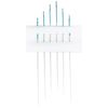 Pony Coded Eye Needles: Beading 11, Multi-Colour