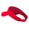 Otto Caps Youth Cotton Sun Visor - Red OSFM