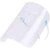 Transparent Face Guard Adjustable Removable Over Glasses 1 Bracket + 5 Interchangeable Face Protector