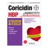 Coricidin HBP Antihistamine Cough & Cold Suppressant Tablets, 16 Tablets (Pack of 5)