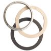 PLUMB PAK PP820-23 1/2" STAINLESS SINK STRAINER REPLACEMENT LOCKNUT & GASKET SET